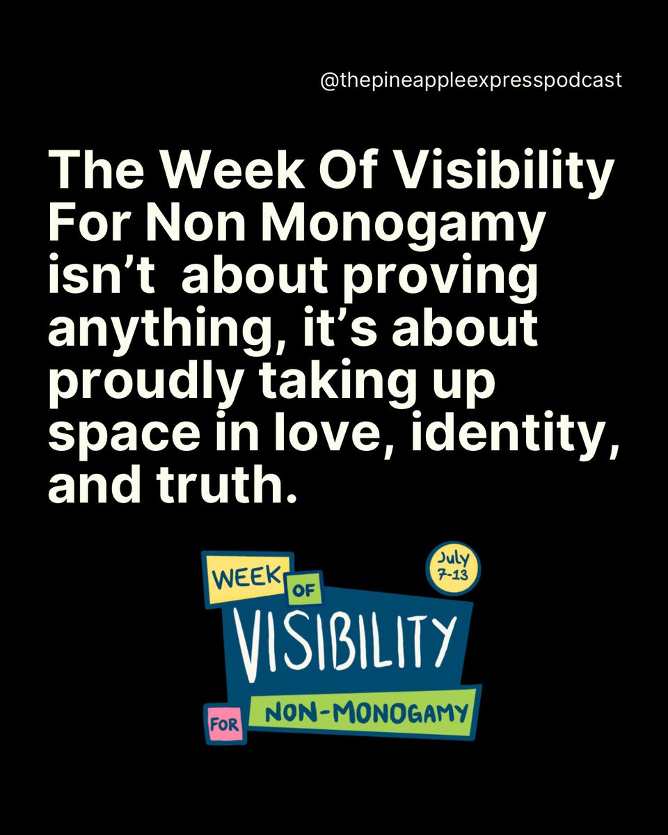 Happy Week Of Visibility For Non Monogamy <a href="/openloveorg/">OPEN</a>