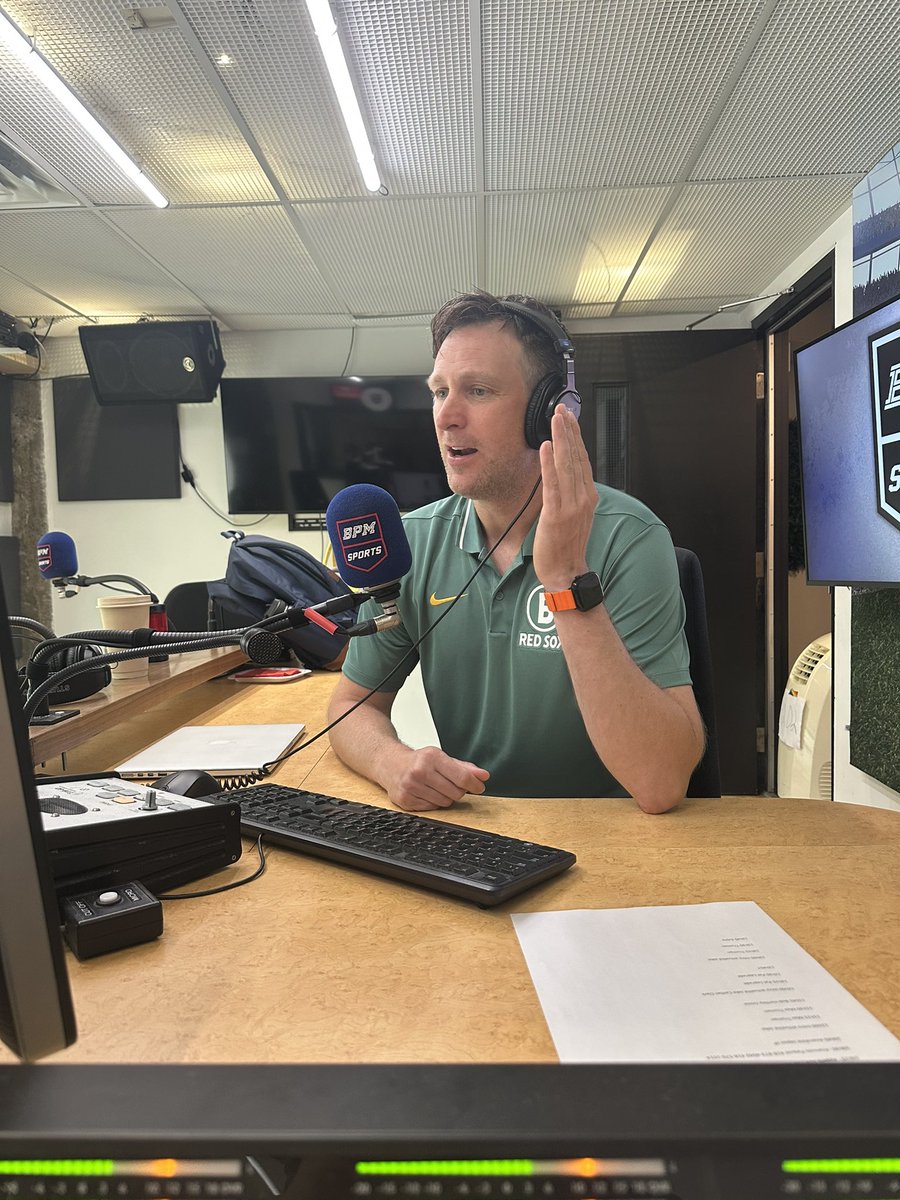 Très heureux d'être de retour à la radio cet été 🎙️☀️ <a href="/BPMSportsRadio/">BPM Sports</a>