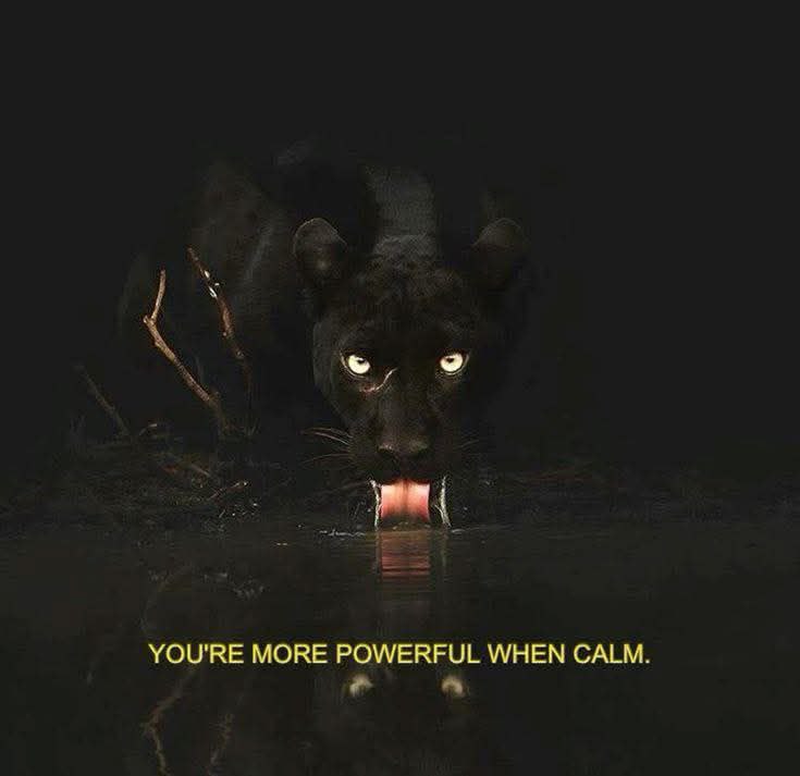 YOU'RE MORE POWERFUL WHEN CALM.