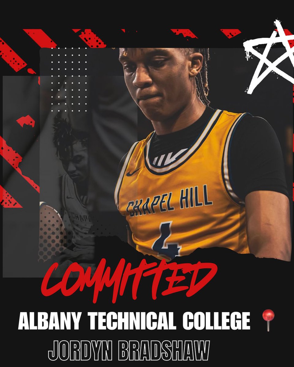 Jordyn Bradshaw (@jordynbrad_23) on Twitter photo super excited to announce that i’ll be taking my talents to join <a href="/da_guard/">Coach Lofton</a> and <a href="/3Easy_/">Coach Offord</a> at <a href="/AlbanyTechMBB/">Albany Tech MBB</a> I want to thank my family and coaches for putting me in this position to grow and be great on and off the court! Super excited to start a new journey!
LETS WORK!!!!!! super excited to announce that i’ll be taking my talents to join <a href="/da_guard/">Coach Lofton</a> and <a href="/3Easy_/">Coach Offord</a> at <a href="/AlbanyTechMBB/">Albany Tech MBB</a> I want to thank my family and coaches for putting me in this position to grow and be great on and off the court! Super excited to start a new journey!
LETS WORK!!!!!!