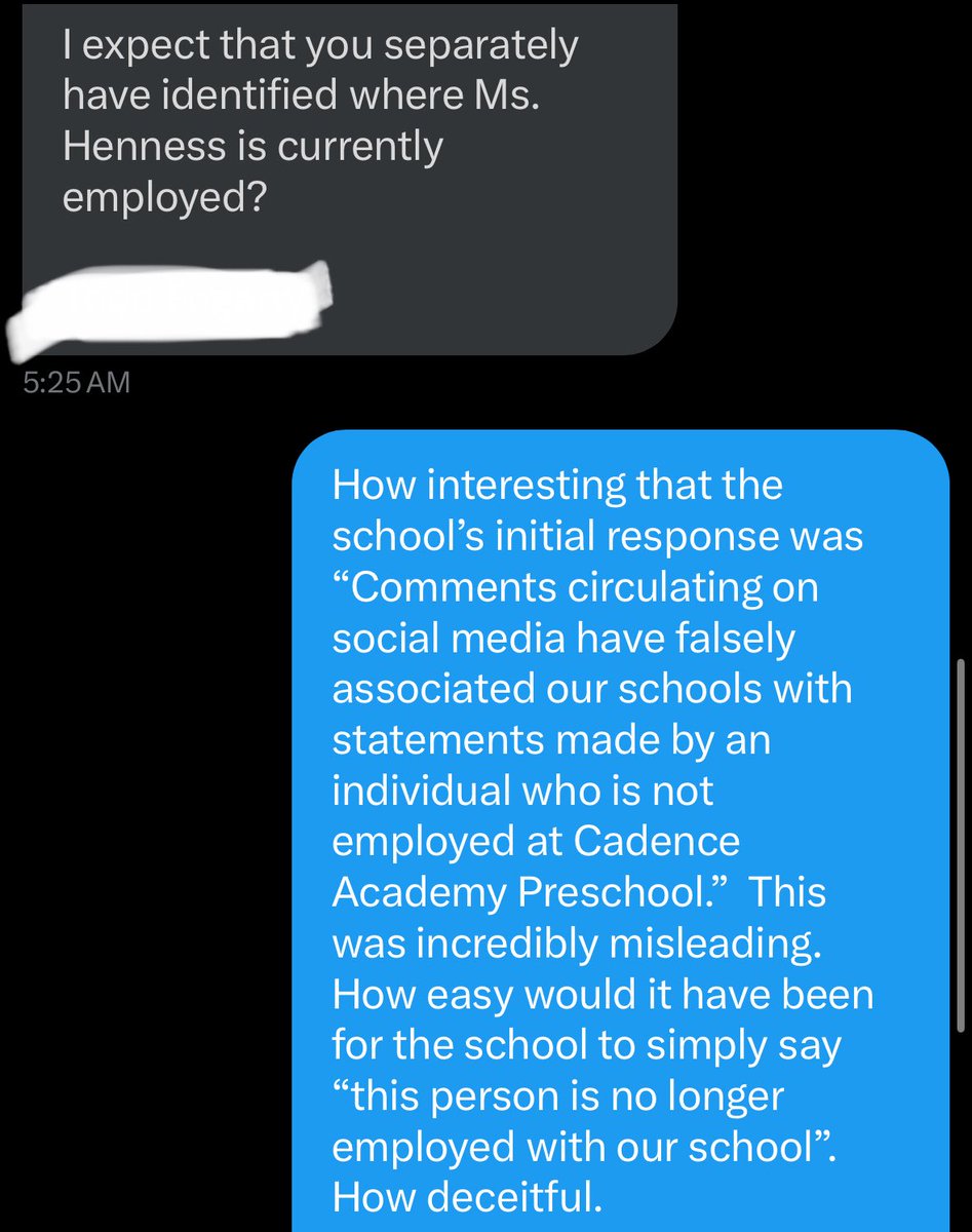 I’m sure that by now, many of you know who this is.  

In a follow-up video that she has now deleted (her entire account was also deleted), she claimed to work at Cadence Academy in Washington. (There are several Cadence Academies.) It was also listed as her place of employment