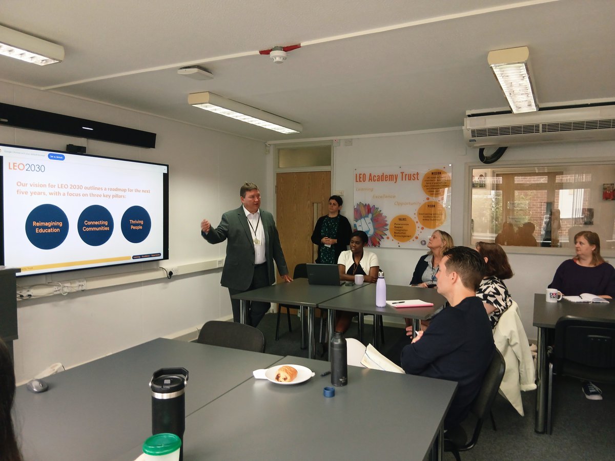 LEOtraining5's tweet image. 🤩 What a brilliant Induction morning!
👋 We enjoyed welcoming new teachers from across @LEOacademies.
🤝 It was a fantastic opportunity for everyone to meet each other and connect with members of our team.
🦁 Looking forward to a great year ahead!
#WeAreLEO