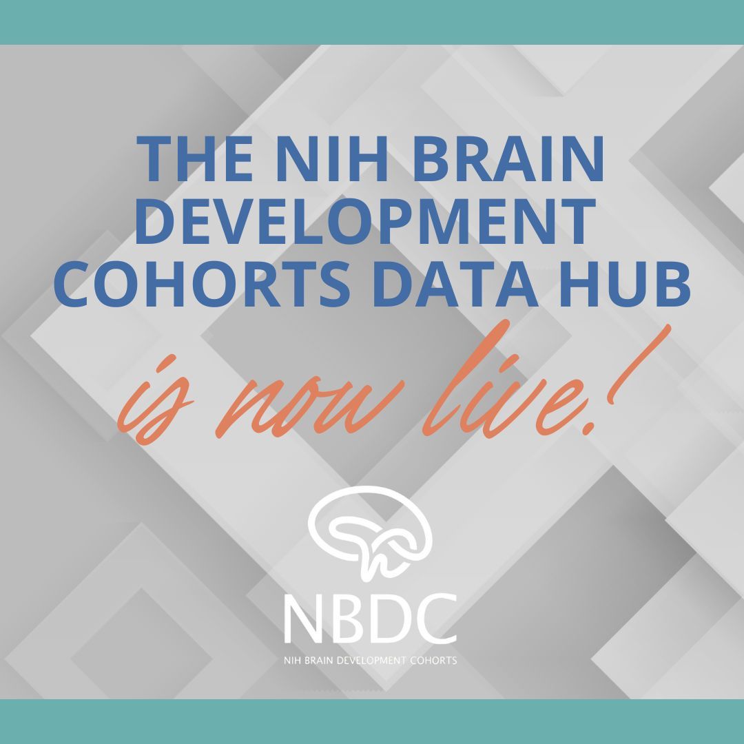 FluxSociety's tweet image. 🚨 The NIH Brain Development Cohorts (NBDC) Data Hub is LIVE!
Access secure, centralized data from both the ABCD & HBCD studies to advance research on brain, behavioral, and genomic development across the lifespan.
🔗buff.ly/M10Frjl
#BrainDevelopment #Neuroscience