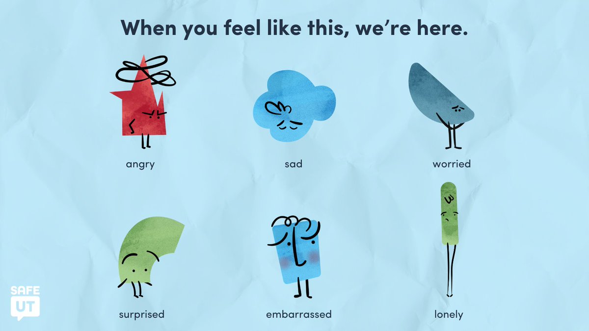 Whether it’s something big, something small, or something you don’t even have a name for, don’t ignore it. 

Try talking to a mental health counselor. Visit SafeUT.org to chat and submit a tip online, or download the app 🧠💬