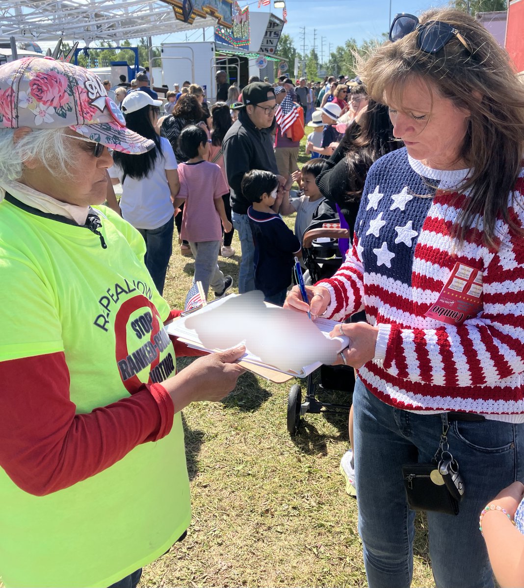 repealnowak's tweet image. 👏What a weekend! Our volunteers were out in full force, collecting signatures to repeal ranked-choice voting! #StopRCV😎