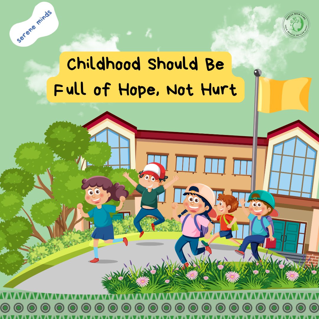 serenemindcare1's tweet image. Childhood should be full of #hope, not hurt. Every child deserves a safe space to express their #feelings and grow strong.
That serene mind close to you deserves kindness and care. #ChildMentalHealth #SereneMind