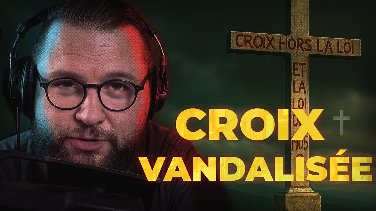 🚨 Une CROIX restaurée… déjà PROFANÉE !
80 kg hissés à 2 000 m par 150 bénévoles, 30 ans d’absence… et quelques jours après : des TAGS de HAINE.

🎥 youtu.be/BQYlCNiqCvk