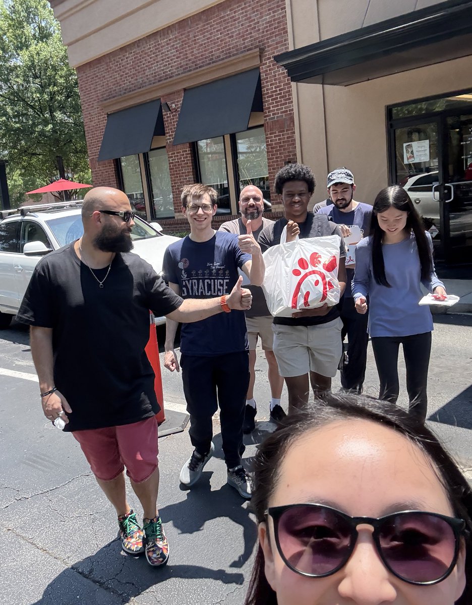 v 🔪 (@vageuly) on Twitter photo day 14 of taking the <a href="/GhostGamingFN/">Ghost Fortnite</a> devs for their walk and celebrating my interns last day with some Chick-fil-A from Piedmont Rd 🐓🖤 day 14 of taking the <a href="/GhostGamingFN/">Ghost Fortnite</a> devs for their walk and celebrating my interns last day with some Chick-fil-A from Piedmont Rd 🐓🖤