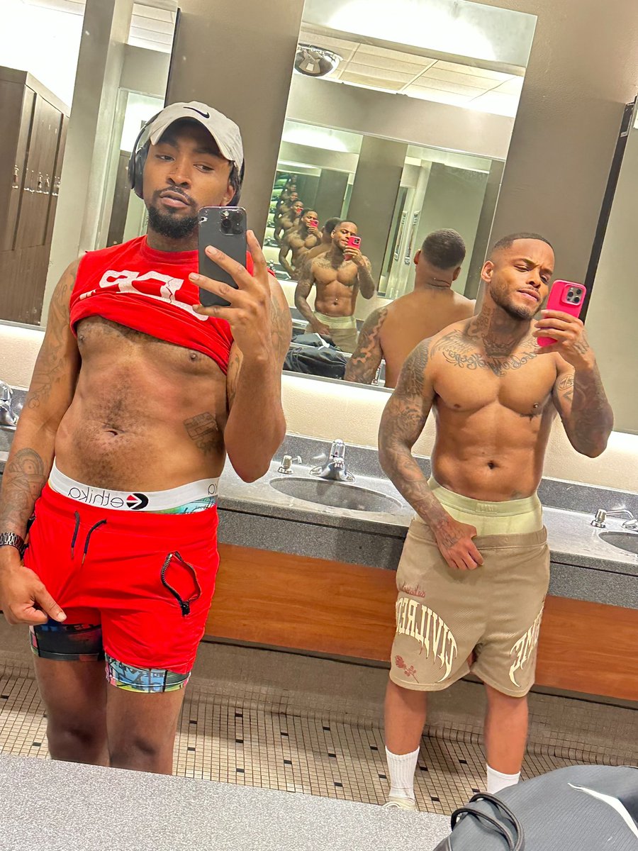 Gym brothers 🏋🏾‍♂️🤞🏾