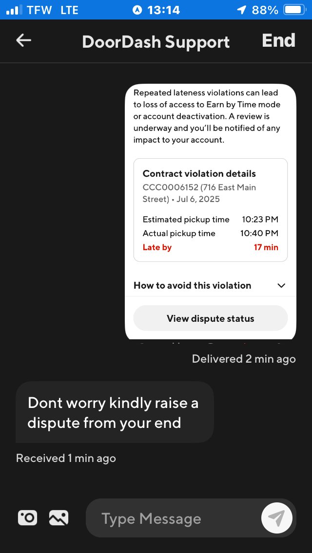 Mikey1618090's tweet photo. @DoorDash_Help https://t.co/HS0rJOoH2n
