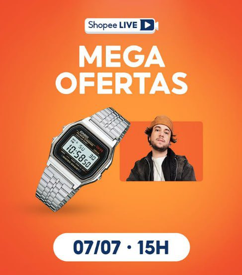 sddescontos's tweet photo. 7️⃣ SUPER LIVE 7️⃣
Começou!!
🧡 Resgate os cupons na sacola laranja da live da SHOPEEBR
Vem frete grátis, CORREEEE pra live!!
👇🏼👇🏼 CLIQUE RÁPIDO AQUI: https://t.co/C3Rwqm0THT
CORRE LOGO PRA LIVE!!
#CoberturaSD #SuperShopeeLive #Shopee66 https://t.co/doiqCNkdiR