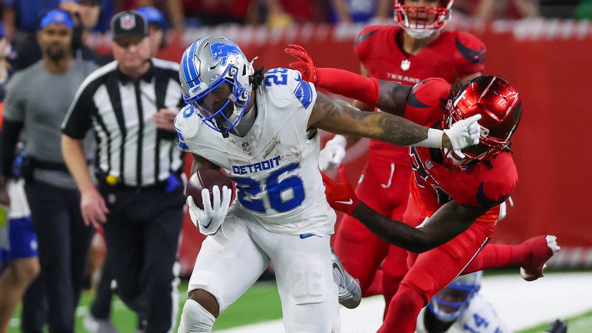 A survey of NFL coaches, execs and scouts from ESPN ranks Lions' Jahmyr Gibbs very high among top running backs lionswire.usatoday.com/story/sports/n…