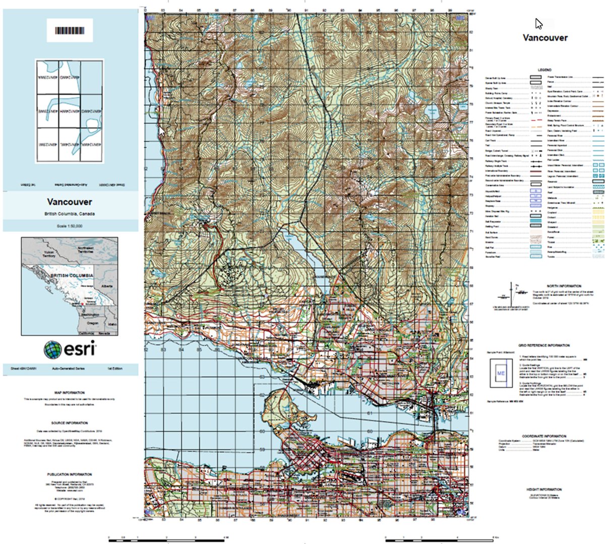ArcGISPro's tweet image. Going to #EsriUC2025? Don't miss these sessions on #topographic mapping. Explore how to streamline your #enterprise cartographic production processes and generate standards-based map products. Learn more: ow.ly/hzSJ50WkJ8Q