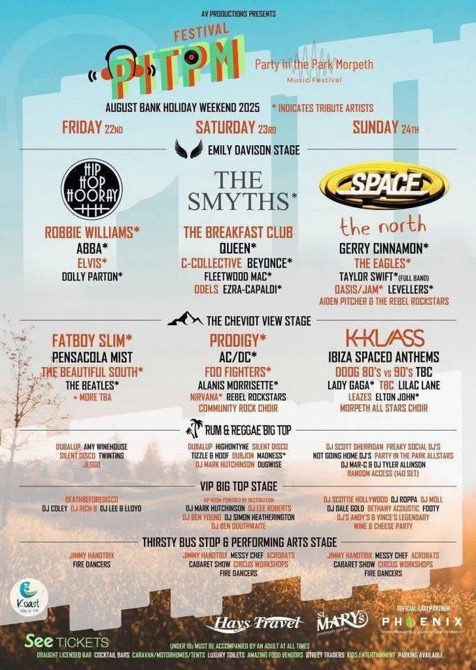 Party in the Park Morpeth tweet media