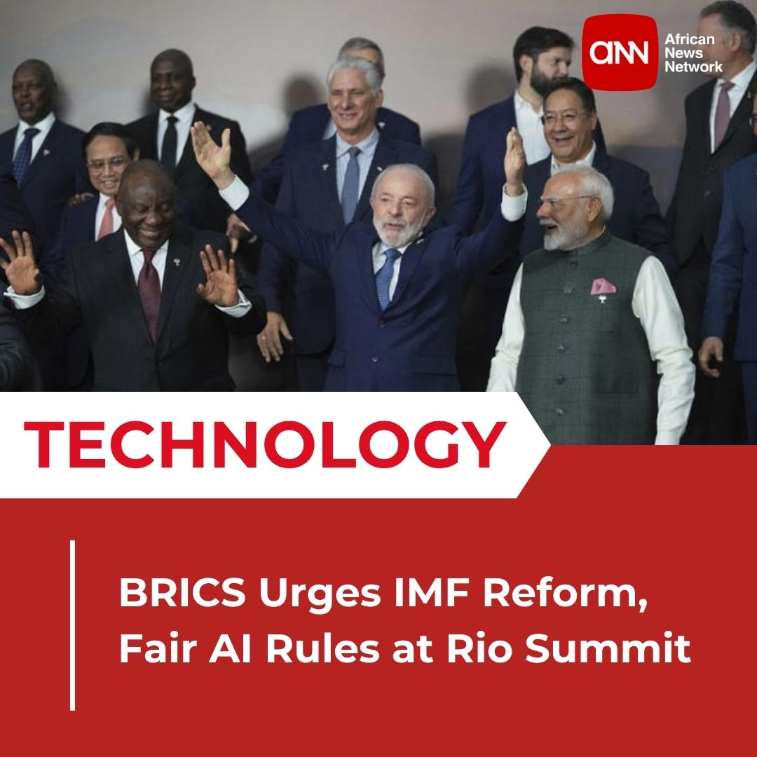 africannewsnet's tweet photo. At #BRICS2025, Lula pushes for IMF reform and equitable #AI governance. BRICS eyes a fairer, multipolar world. 🌍🤖💱
https://t.co/0AGMy59Di5
#ArtificialIntelligence #GlobalFinance #IMFreform https://t.co/aFwRdv61TH
