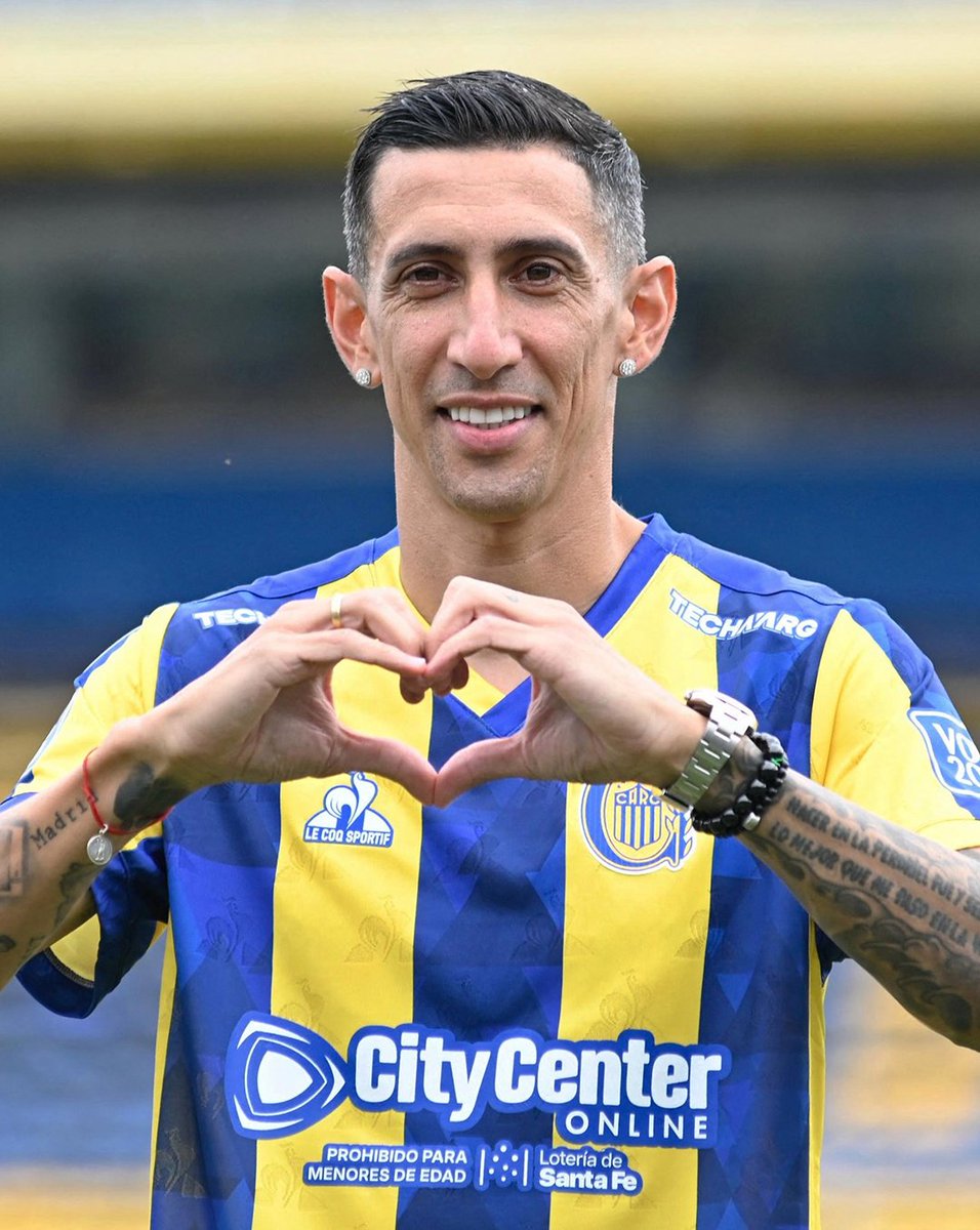 ¡Un campeón del mundo que vuelve a su casa! 🔵🟡 Ángel Di María

#CreeEnGrande