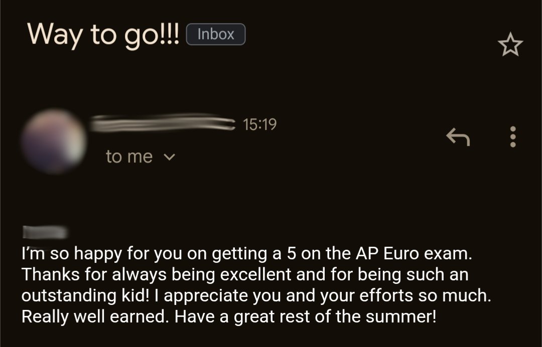 aww wait i love my ap euro teacher when hes not being a direct threat to my mental health