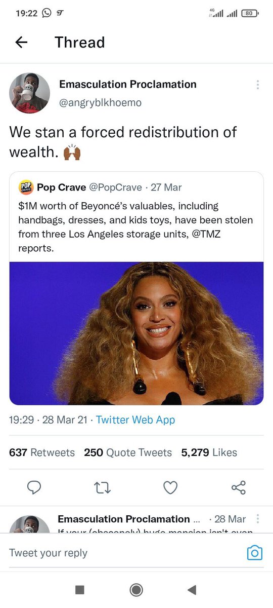 IamDannyken's tweet image. Reasons why I don’t Beyoncé’s critics seriously. 

Exhibit a: