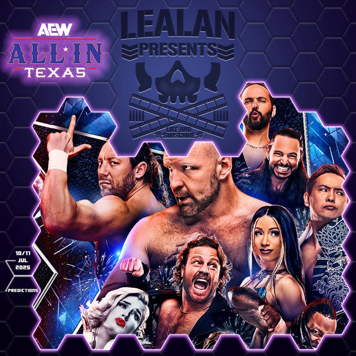 We’re back and it’s time to go ALL IN 🤠💥

Catch our predictions for AEW All In: Texas ahead of what’s shaping up to be a wild weekend!

👇 Like, share, and subscribe for the ride!
youtube.com/c/LEALANpresen…

#AEWAllIn #LEALANPresents #WrestlingPredictions <a href="/AEW/">All Elite Wrestling</a>