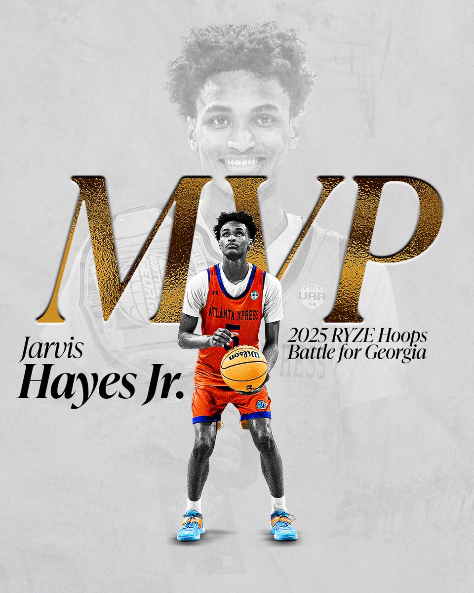 RYZE Hoops (@ryzehoops) on Twitter photo Atlanta Xpress UA 2027 wing Jarvis Hayes Jr. (<a href="/JarvisHayesjr/">Jarvis Hayes</a>) has established himself as one of the best players in the Peach.
He garnered a lot of respect from opponents at Battle for Georgia, and was able to come up big in some big moments for his team.
He is the 2025 16U Atlanta Xpress UA 2027 wing Jarvis Hayes Jr. (<a href="/JarvisHayesjr/">Jarvis Hayes</a>) has established himself as one of the best players in the Peach.
He garnered a lot of respect from opponents at Battle for Georgia, and was able to come up big in some big moments for his team.
He is the 2025 16U