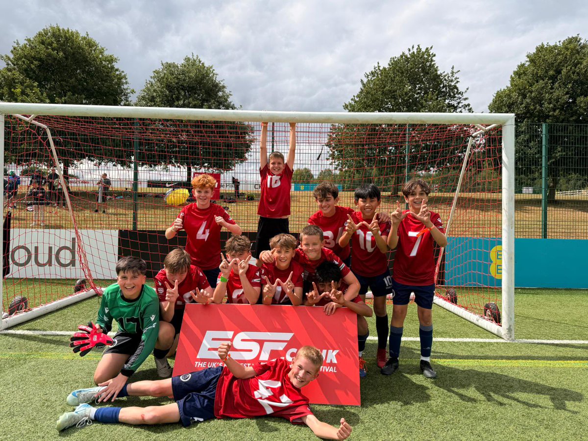 🔹Well Done MPYFC U12 Blues✨🔹
__

Congratulations to our U12 Blues who won the ESF Grand Finale at St George’s Park this weekend🏆
__

The boys did us all proud with their amazing football⚽️ , as well as their outstanding conduct whilst we were there✨
__

Fantastic work team!