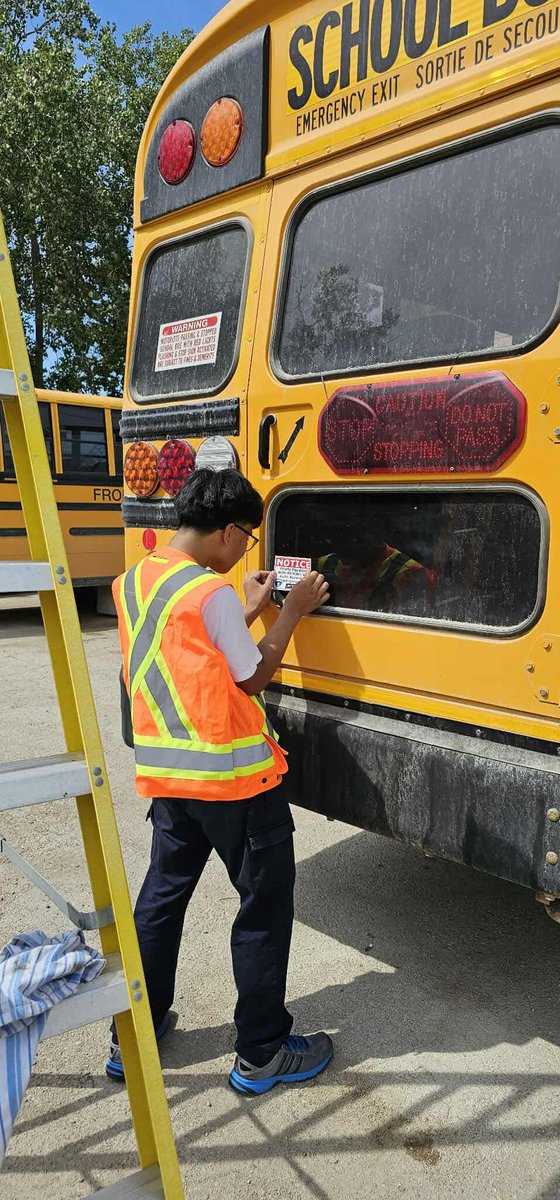 MjgTechnologies's tweet photo. Another successful summer on the field! ☀️🛠️
Our team has been working hard installing cutting-edge school bus safety systems across school divisions because student safety never takes a break.
#CMVTC #SchoolBusSafety #SummerInstallations #SafeStops #StudentProtection https://t.co/iiN07S5tMz
