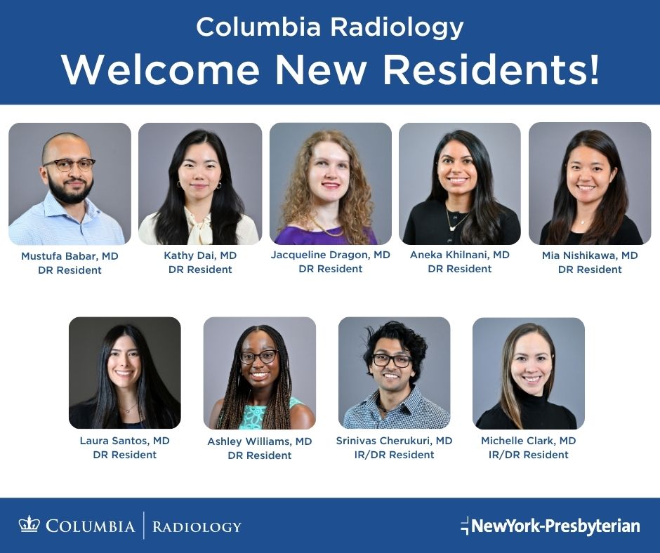 columbiaimaging's tweet image. Meet our newest residents! We're excited to welcome you to the @columbiaimaging family!