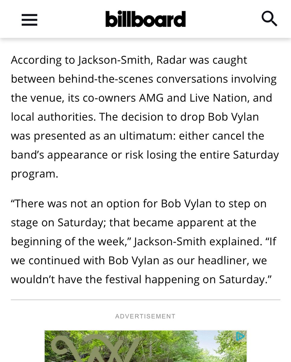 Radar Festival was coerced into cancelling Bob Vylan in private talks with “the venue, its co-owners AMG and Live Nation, and local authorities.”

They were given an “ultimatum” — cancel the band’s appearance or the entire festival would be shut down on its biggest day.