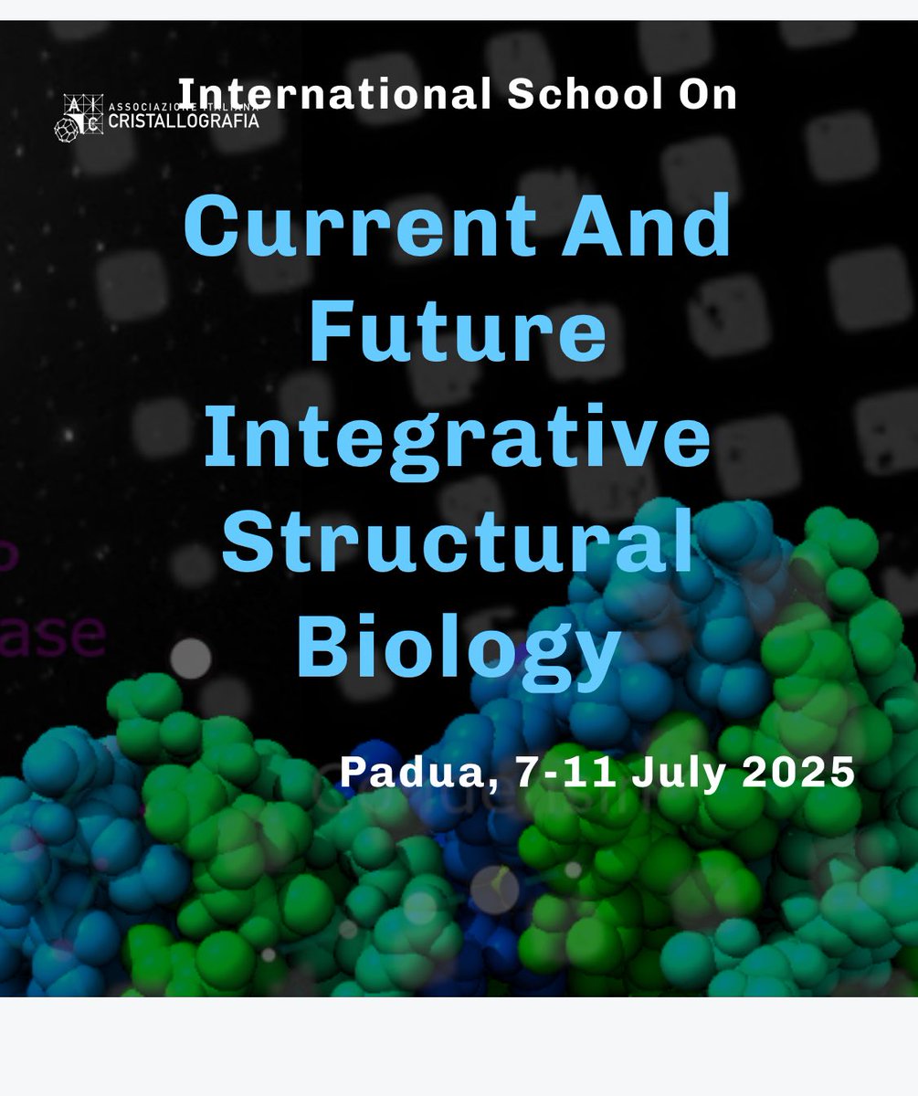 Michele Cianci (@cianci_michele) on Twitter photo Great start in <a href="/unipd/">Università di Padova</a> of the 2025 <a href="/AICryst/">Associazione Italiana Cristallografia</a> School on Cryo-EM. Thanks to <a href="/IUCr/">IUCr</a> and <a href="/elettrasincro/">Elettra Sincrotrone Trieste</a> for the support. Great start in <a href="/unipd/">Università di Padova</a> of the 2025 <a href="/AICryst/">Associazione Italiana Cristallografia</a> School on Cryo-EM. Thanks to <a href="/IUCr/">IUCr</a> and <a href="/elettrasincro/">Elettra Sincrotrone Trieste</a> for the support.