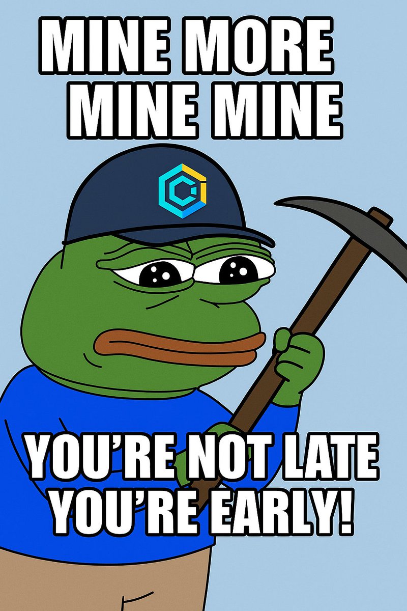 Mine More ,
Mine Mine ..... 🫡⛏️

Join Fast👇
play.google.com/store/apps/det…

#Airdrops #Web3 #Crypto #Picoin #GridCoin