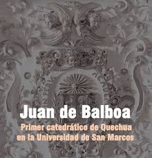 #SeveEfemérides 

"Continuando con genocidio español" en sus virreinatos americanos, #TalDiaComoHoy de 1579 era creada oficialmente la llamada Cátedra de Lengua General de los Indios, en la Universidad Real y Pontificia de Lima, cuyo 1er catedrático fue Juan de Balboa.
⬇️