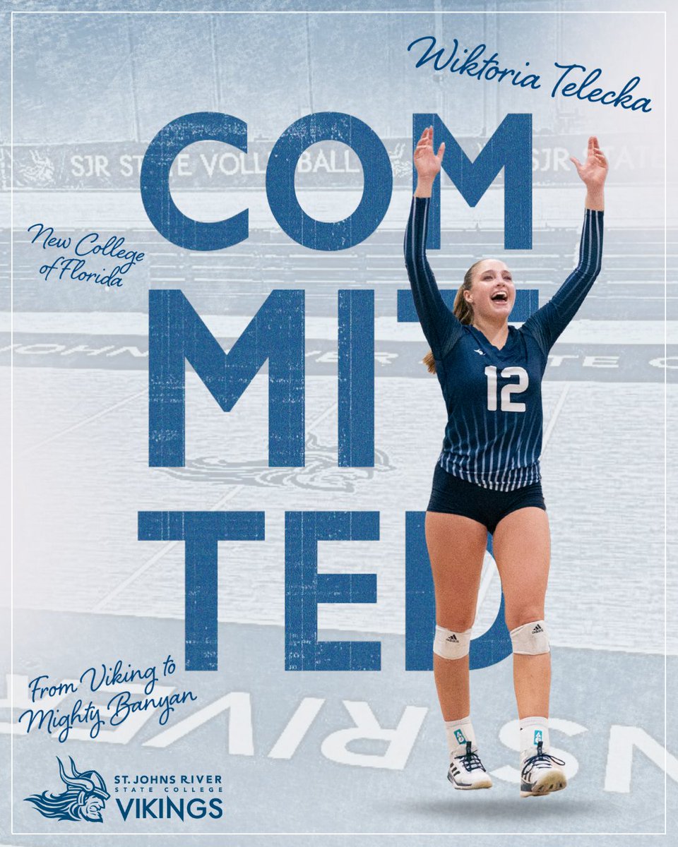 SJRState's tweet image. Shoutout to the rest of our @sjr_state_vb players who are continuing their academic and athletic careers! 🏐 #OnceAVikingAlwaysAViking
#SJRState #LetsGoVikings #SJRStateProud