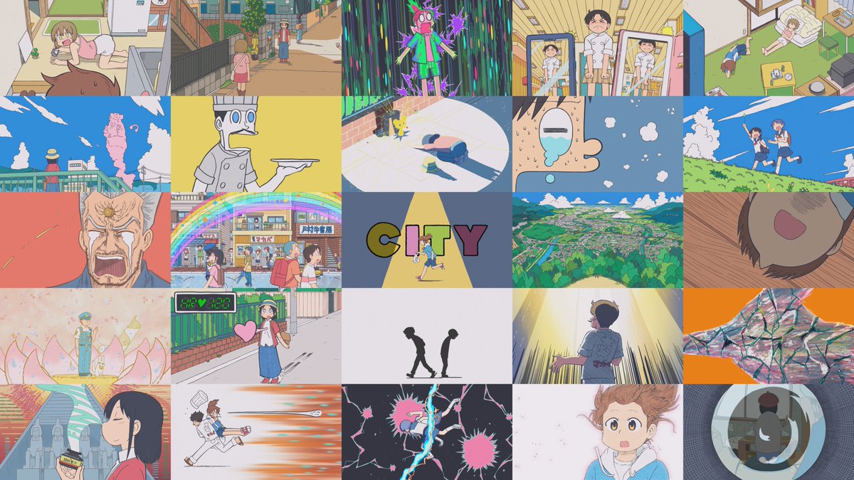 City The Animation #01
ED/SB: Taichi Ishidate(石立太一)
AD: Tamami Tokuyama(徳山珠美)