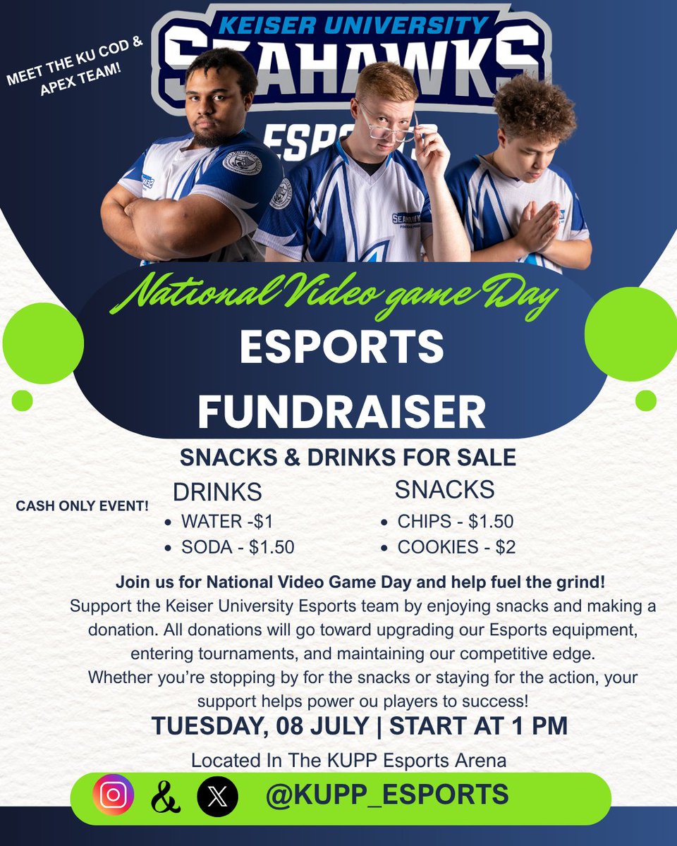Keiser University Esports - Pembroke Pines (@kupp_esports) on Twitter photo 