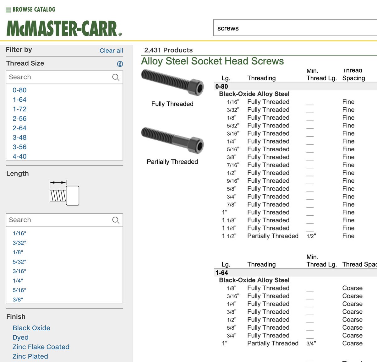 McMaster-Carr should make a web based ERP/MRP system. They should build physical book stores. McMaster-Carr hotels. McMaster-Carr pharmacies and apprenticeship centers.

Build a company so good that you want the entire civilization modeled by them. McMaster-Carr supremacy.
