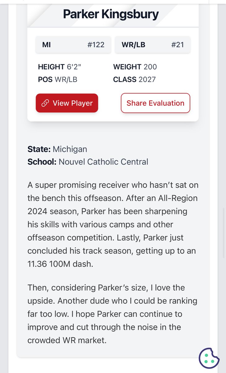 parker kingsbury (@kingsburyparker) on Twitter photo Thank you again <a href="/alex_pallone/">Alex Pallone</a> for the write up! I can’t wait for the fall season to keep proving myself, while also giving praise to God in all that I do!✝️ <a href="/Official_CoachA/">Dewayne Alexander</a> <a href="/Coach_Jackson/">Derrick Jackson</a> <a href="/CoachDSage/">Coach Sage Toledo</a> <a href="/Coach_MasonWOT/">Antoine Mason</a> <a href="/CoachArnoldJR/">Coach EJ Arnold</a> <a href="/CoachFaust1/">Kurt Faust</a> <a href="/CoachStuddGV/">Coach Studd</a> <a href="/SheldonCroneyJr/">Sheldon Croney Jr.</a> Thank you again <a href="/alex_pallone/">Alex Pallone</a> for the write up! I can’t wait for the fall season to keep proving myself, while also giving praise to God in all that I do!✝️ <a href="/Official_CoachA/">Dewayne Alexander</a> <a href="/Coach_Jackson/">Derrick Jackson</a> <a href="/CoachDSage/">Coach Sage Toledo</a> <a href="/Coach_MasonWOT/">Antoine Mason</a> <a href="/CoachArnoldJR/">Coach EJ Arnold</a> <a href="/CoachFaust1/">Kurt Faust</a> <a href="/CoachStuddGV/">Coach Studd</a> <a href="/SheldonCroneyJr/">Sheldon Croney Jr.</a>