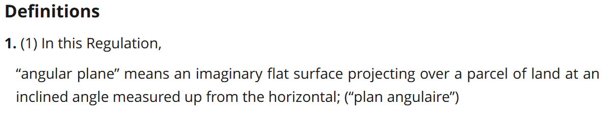 craigitect's tweet image. Garden suite amendments are coming, with the reintroduction of angular planes both sides. If they call it a "roof slope" instead of an "angular plane", does that circumvent the Planning Act? I'm actually a fan of the concept, but dislike the execution.