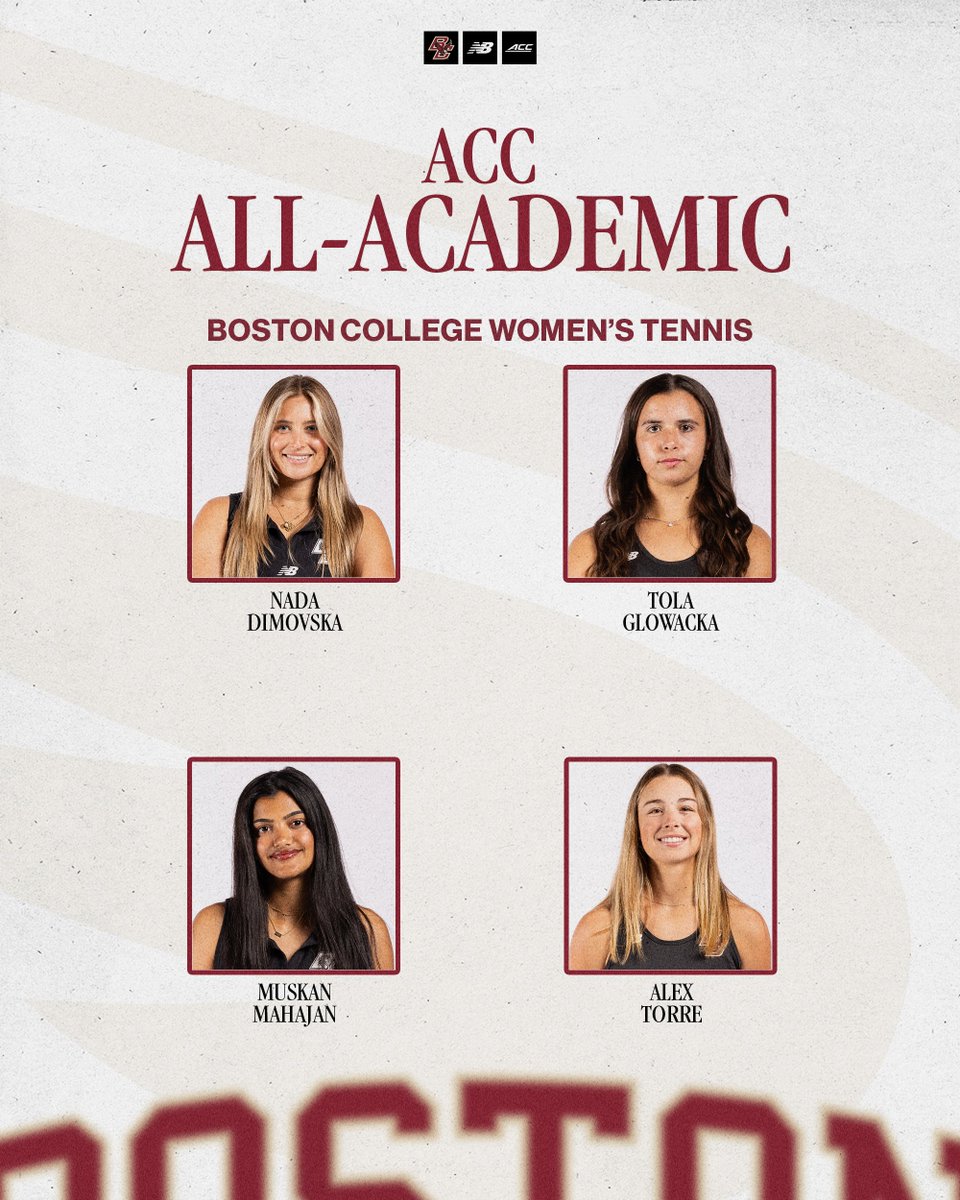 Congratulations to the four Eagles that were named to the <a href="/theACC/">The ACC</a> All-Academic Team 👏👏👏👏