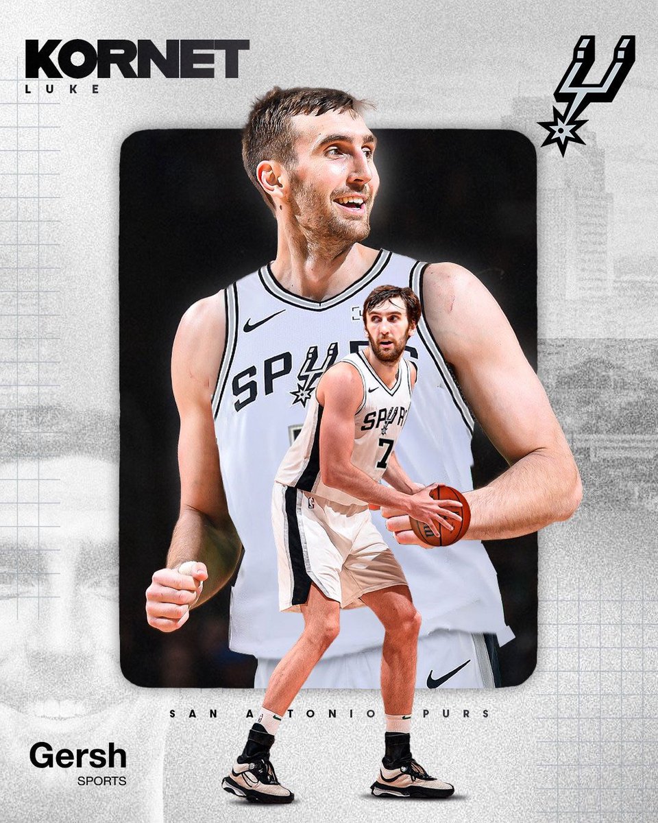 gershbasketball's tweet image. It’s official ✍️ Congrats to Luke on his new deal with the @spurs!