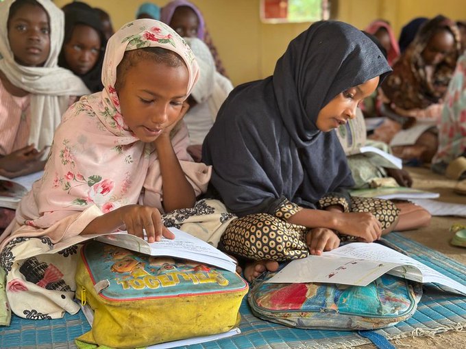 In #Sudan, after 2 years of brutal conflict, hope has begun to emerge thanks to the support of <a href="/EduCannotWait/">Education Cannot Wait</a> &amp; strategic partners, implemented by <a href="/NRC_EAY/">NRC East & Southern Africa</a>.

"Schools have been burned, destroyed &amp; left in ruins. But today, we are seeing something we never imagined – children