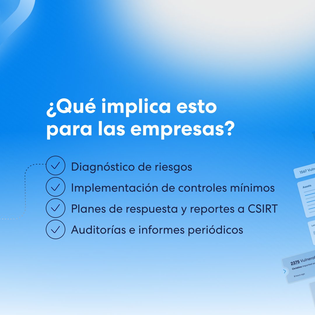 🚨 NUEVA LEY DE CIBERSEGURIDAD EN CHILE 🚨
Se acaba de promulgar una ley marco importantísima para la ciberseguridad en Latinoamérica.
Entérate de TODOS los detalles: faradaysec.com/tu-empresa-est…
Haz tu análisis de brecha: faradaysec.com/diagnostico-ci…