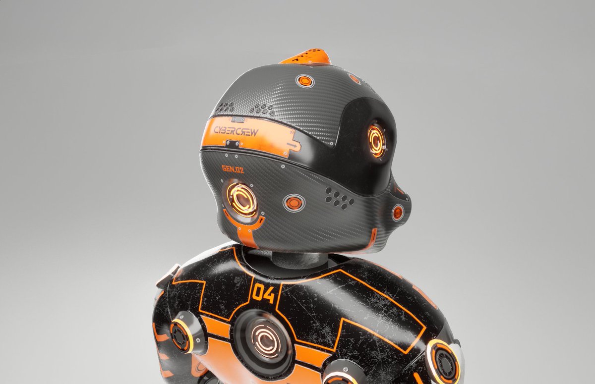 - Quantum Frame Game: Built In-House
- Blockchain Systems: Built In-House
- Impeccable 3D Assets: Built In-House

We are proud to be a multi-talented team, driven by passion a to build for the community.

Here's one of the playable customized characters for Clone Card holders.