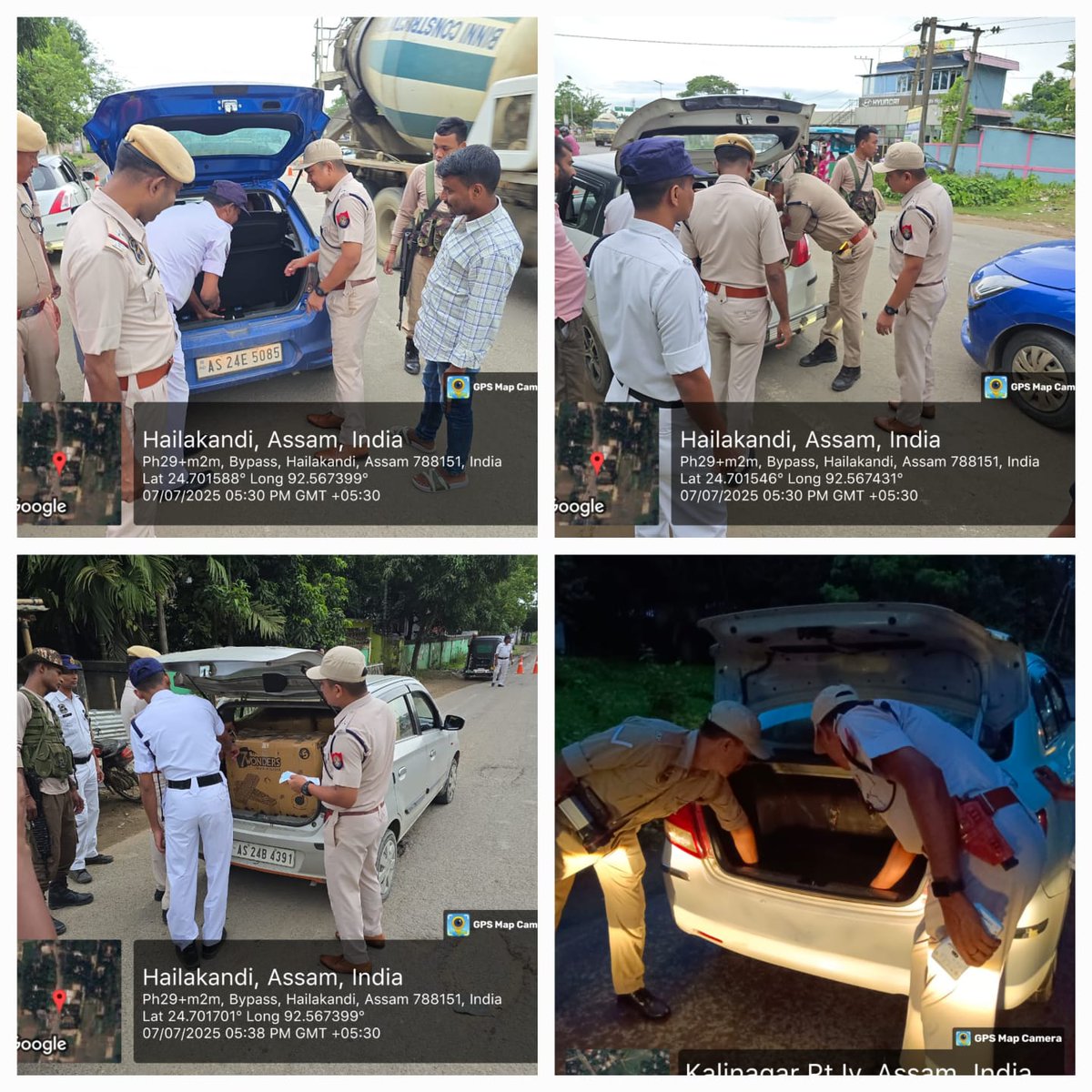 Hailakandi Police (@hailakandipolic) on Twitter photo Checking and Police Vigilance continues throughout the district
<a href="/CMOfficeAssam/">Chief Minister Assam</a>
<a href="/DGPAssamPolice/">DGP Assam</a>
<a href="/assampolice/">Assam Police</a>
<a href="/KangkanJSaikia/">Kangkan Jyoti Saikia,IPS</a> Checking and Police Vigilance continues throughout the district
<a href="/CMOfficeAssam/">Chief Minister Assam</a>
<a href="/DGPAssamPolice/">DGP Assam</a>
<a href="/assampolice/">Assam Police</a>
<a href="/KangkanJSaikia/">Kangkan Jyoti Saikia,IPS</a>