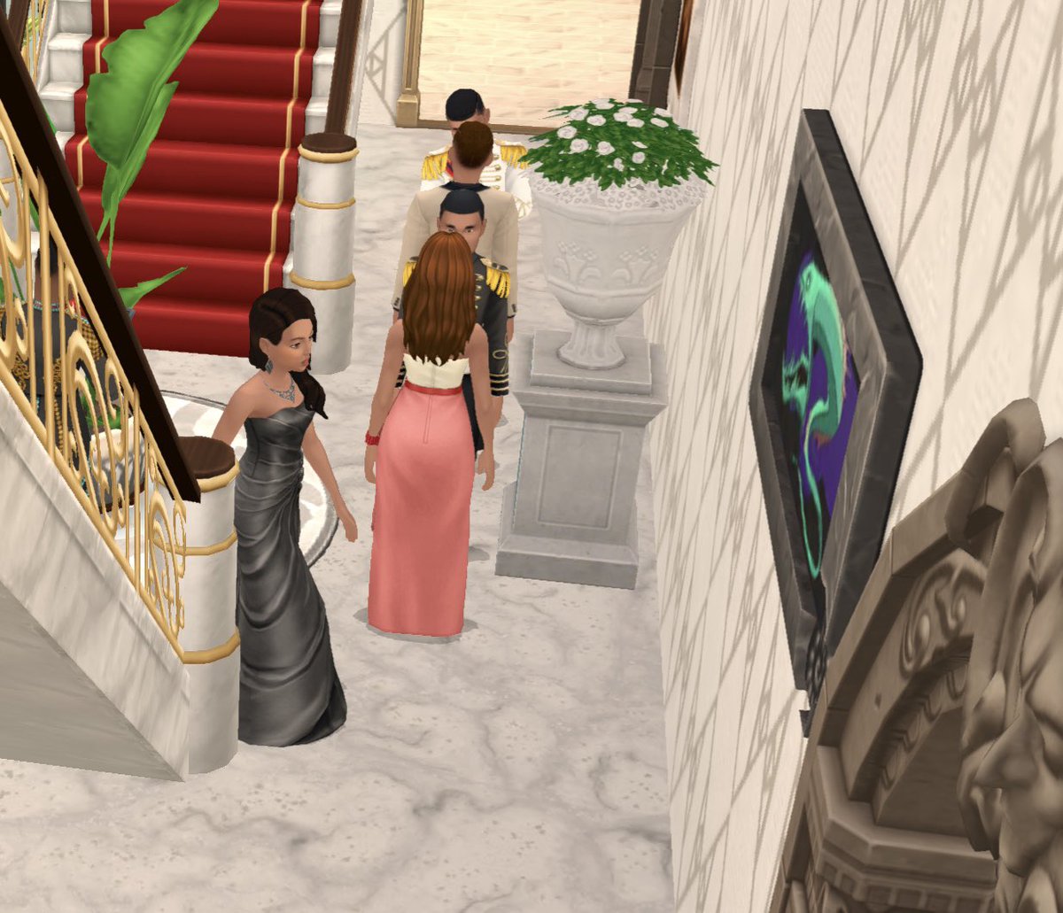 WalkerSimMoble's tweet image. The Walker Wedding