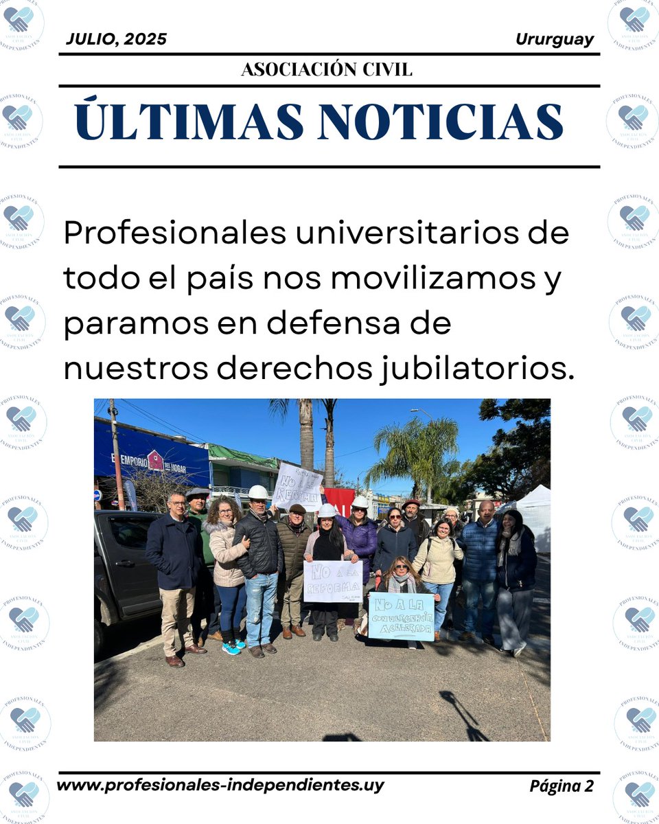 ProfesionalesI7's tweet photo. El 30 de junio fue un día histórico para nuestra lucha.

#leyexpress #cajaprofesional #profesionalesindependientes #afaps #iass https://t.co/XmM7sHWnCs