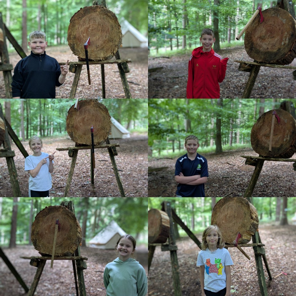 Some of our super axe throwers.