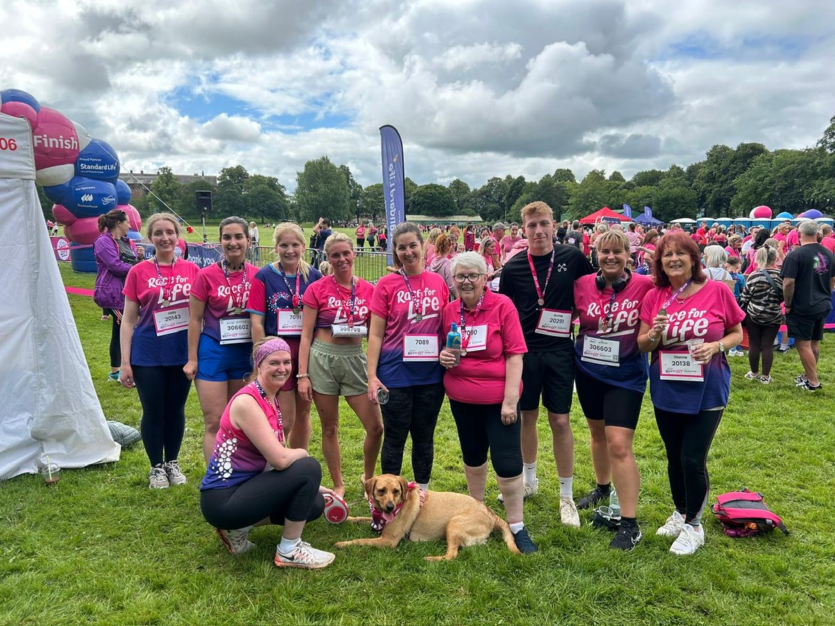BendlesLLP's tweet photo. Well done to the Bendles dream team for completing the Carlisle Race for Life 10k and 5k yesterday. We're so proud of you all!!😊 https://t.co/6IR8YBASKY