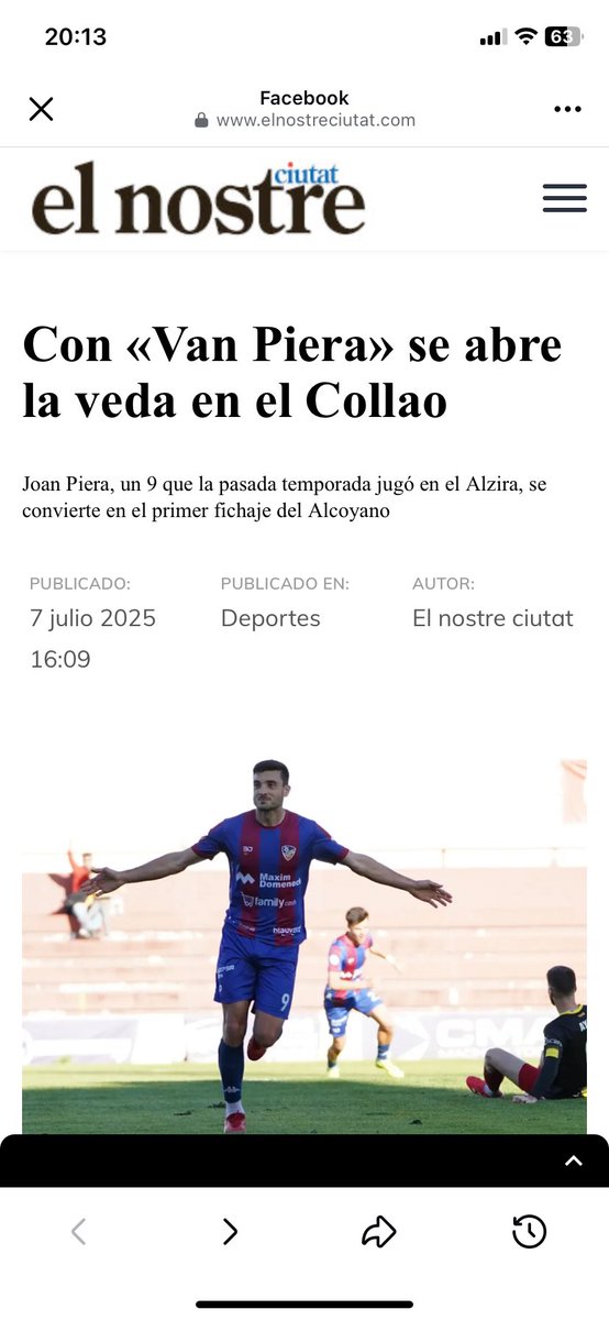 Un placer que un periodista histórico como Dany use mi formato. Van Piera nos dará muchas alegrías.
