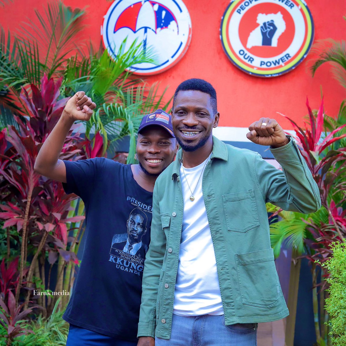I told you before that President Kyagulanyi, <a href="/HEBobiwine/">BOBI WINE</a> and I are more than just comrades in the struggle, we’re tight like brothers. 

Our bond is built on trust, loyalty, and a shared commitment to the cause we believe in!

Kati amasanyalaze mbawe?