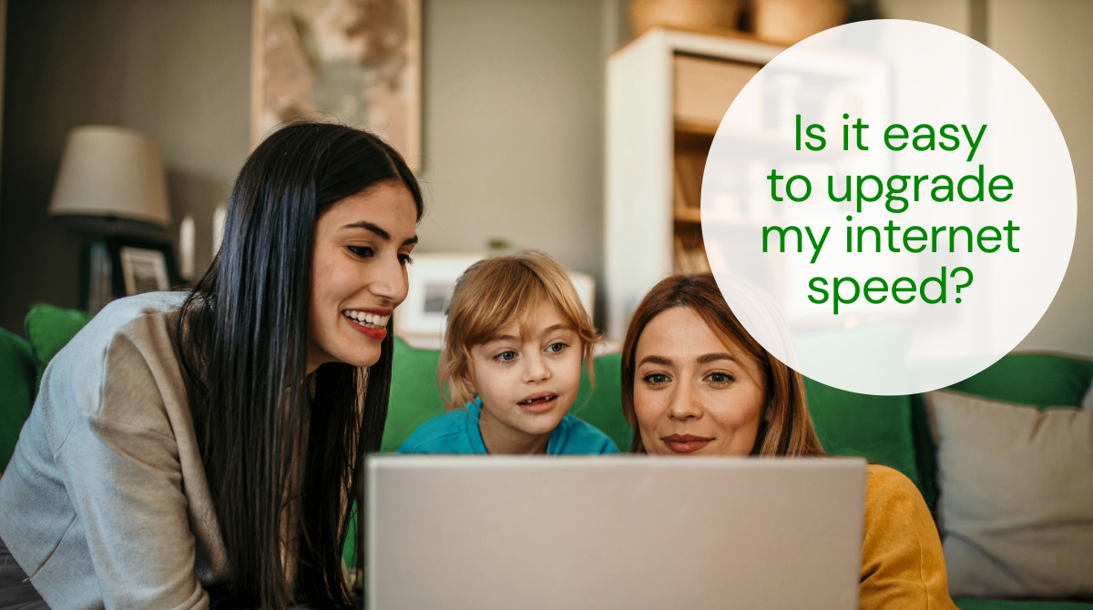Is it easy to upgrade your internet speed? Short answer: Yes. Upgrading even to multi-gig speed can be just a click away. Here’s what you need to know. spr.ly/60164qmSY